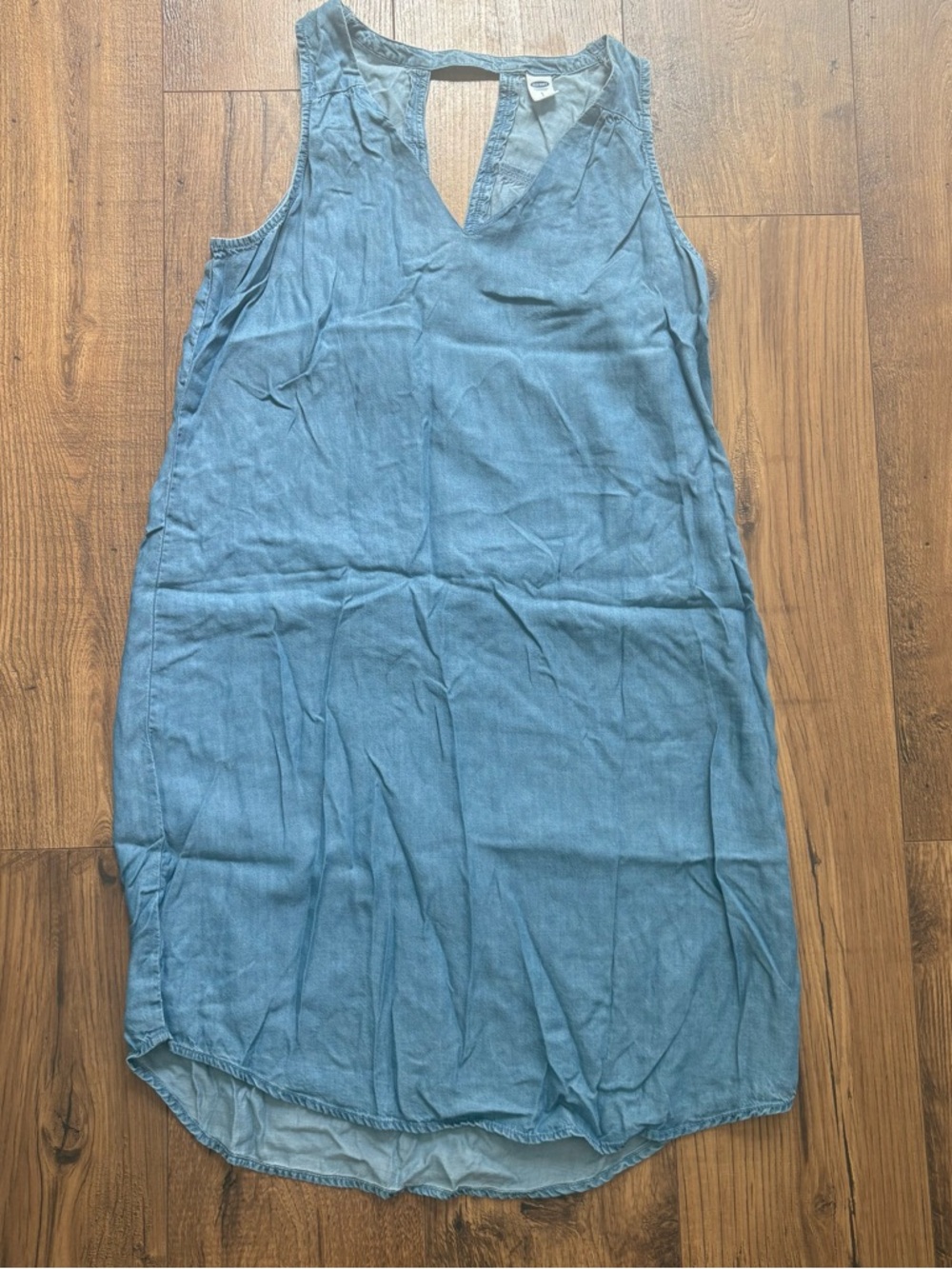 Old Navy Chambray Sleeveless Dress